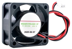 MGA4012YB-O20 40mm 40x40x20mm DC12V 0.18A 2Pin Dual Ball Bearing Cooling Fan for Power Supply MGA4012YB-O20 40mm 40x40x20mm DC12V 0.18A 2Pin Dual Ball Bearing Cooling Fan for Power Supply