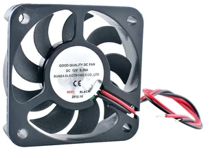 RSH5010 50mm 50x50x10mm DC12V 0.09A 2Pin 4500RPM Axial Flow Fan Cooler Cooling Fan for Power Charger Humidifier RSH5010 50mm 50x50x10mm DC12V 0.09A 2Pin 4500RPM Axial Flow Fan Cooler Cooling Fan for Power Charger Humidifier