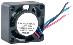 32326466-001 ASB0205LA-00CFJ 20mm 20x20x10mm DC5V 0.02A 6000RPM 3Lines Quiet Small Cooling Fan Cooler for Micro Devices 32326466-001 ASB0205LA-00CFJ 20mm 20x20x10mm DC5V 0.02A 6000RPM 3Lines Quiet Small Cooling Fan Cooler for Micro Devices