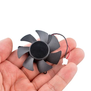 PLD05010S12L 47mm Diameter DC12V 0.10A Graphics Card Cooling Fan for GT220 GTS210 Heat Sink Aluminum with 39mm Hole Pitch PLD05010S12L 47mm Diameter DC12V 0.10A Graphics Card Cooling Fan for GT220 GTS210 Heat Sink Aluminum with 39mm Hole Pitch