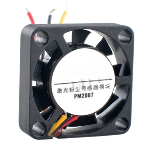 PM2007 25mm 25x25x7mm Cooling Fan DC3V 5V 3Lines 5700RPM Micro Ultra-Thin Cooling Fan for Laser Dust Sensor UAV VR PM2007 25mm 25x25x7mm Cooling Fan DC3V 5V 3Lines 5700RPM Micro Ultra-Thin Cooling Fan for Laser Dust Sensor UAV VR