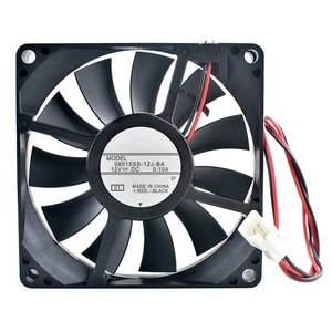 08015SS-12J-BA 80mm 80x80x15mm DC12V 0.10A Cooling Fan for Refrigerator Motor 2Lines Cooler Fan 08015SS-12J-BA 80mm 80x80x15mm DC12V 0.10A Cooling Fan for Refrigerator Motor 2Lines Cooler Fan