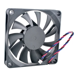 7010BVM-M12 70mm 70x70x10mm Ultra Thin Cooling Fan DC12V 0.28A 3Pin Ball Bearing for Power Supply Chassis CPU 7010BVM-M12 70mm 70x70x10mm Ultra Thin Cooling Fan DC12V 0.28A 3Pin Ball Bearing for Power Supply Chassis CPU