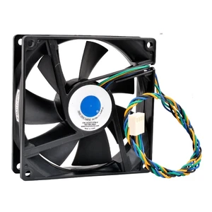 9025-12HS 9029721PW-6 92mm 92x92x25mm DC12V 0.50A 4Pin Cooling Fan for Case CPU 9025-12HS 9029721PW-6 92mm 92x92x25mm DC12V 0.50A 4Pin Cooling Fan for Case CPU