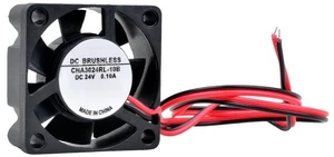 CHA3024RL-10B 30mm 30x30x10mm DC24V 0.10A 10000RPM 2Lines Micro Cooling Fan for Printer Cash Register CHA3024RL-10B 30mm 30x30x10mm DC24V 0.10A 10000RPM 2Lines Micro Cooling Fan for Printer Cash Register