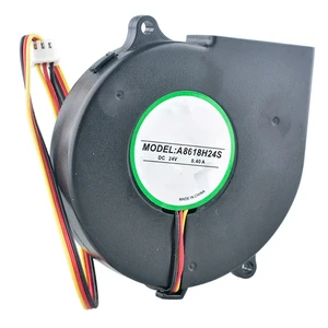 A8618H24S 90mm Blower Fan 86x90x18mm DC24V 0.40A 3Pin High Speed Centrifugal Fan Cooling Fan for Inverter Printers A8618H24S 90mm Blower Fan 86x90x18mm DC24V 0.40A 3Pin High Speed Centrifugal Fan Cooling Fan for Inverter Printers