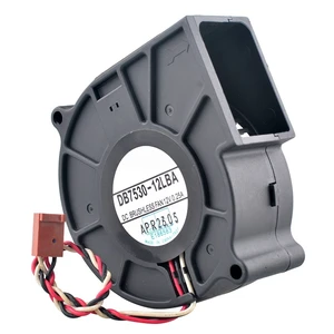 DB7530-12LBA 75mm Blower Fan 75x75x30mm DC12V 0.25A 3Pin Double Ball Bearing Centrifugal Fan Cooling Fan for Chassis DB7530-12LBA 75mm Blower Fan 75x75x30mm DC12V 0.25A 3Pin Double Ball Bearing Centrifugal Fan Cooling Fan for Chassis