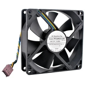 PVA092G12H 92mm 92x92x25mm DC12V 0.40A High Speed Cooler Cooling Fan for Chassis CPU PVA092G12H 92mm 92x92x25mm DC12V 0.40A High Speed Cooler Cooling Fan for Chassis CPU