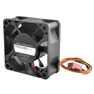 Quiet Cooling Fan 60mm 60x60x25mm DC12V 0.16A 3Pin for Chassis CPU Power Supply Computer Case Fan Quiet Cooling Fan 60mm 60x60x25mm DC12V 0.16A 3Pin for Chassis CPU Power Supply Computer Case Fan