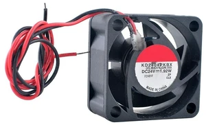 KD2404PKBX 40mm 40x40x20mm DC24V 1.92W Dual Ball Bearing Cooling Fan for Frequency Converter Power Supply KD2404PKBX 40mm 40x40x20mm DC24V 1.92W Dual Ball Bearing Cooling Fan for Frequency Converter Power Supply