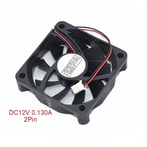 G6015H12D 60x60x15mm DC12V 0.130A 2Pin 2Wire Cooling Fan G6015H12D 60x60x15mm DC12V 0.130A 2Pin 2Wire Cooling Fan