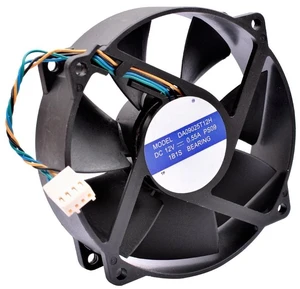 DA09025T12H 92mm Hole Pitch 71.5mm DC12V 0.55A Ball Bearing 4Lines PWM Cooling Fan for CPU Cooler Replacement DA09025T12H 92mm Hole Pitch 71.5mm DC12V 0.55A Ball Bearing 4Lines PWM Cooling Fan for CPU Cooler Replacement