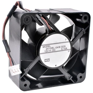 2410RL-04W-S29 60mm 6025 60x60x25mm DC12V 0.10A Very Quiet Power Cooling Fan 2410RL-04W-S29 60mm 6025 60x60x25mm DC12V 0.10A Very Quiet Power Cooling Fan