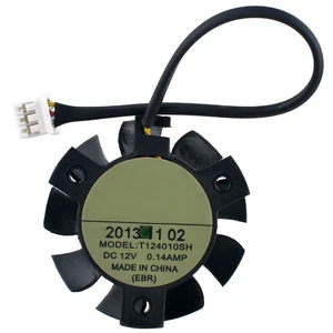 T124010SH 37mm Diameter Hole Spacing 26x26x26mm DC12V 0.14A 3Pin 7000RPM Cooling Fan for Soft Routers T124010SH 37mm Diameter Hole Spacing 26x26x26mm DC12V 0.14A 3Pin 7000RPM Cooling Fan for Soft Routers