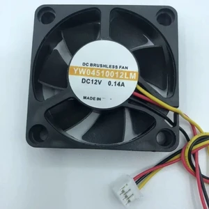 YW04510012LM DC12V 0.14A 2Wire and 3Wire Automobile Power Amplifier Cooling Fan 45x45x10mm YW04510012LM DC12V 0.14A 2Wire and 3Wire Automobile Power Amplifier Cooling Fan 45x45x10mm
