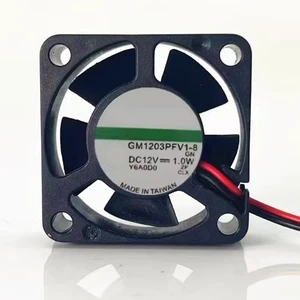 GM1203PFV1-8 DC12V 1.0W 30mm 3010 2Line Magnetic Suspension Cooling Fan GM1203PFV1-8 DC12V 1.0W 30mm 3010 2Line Magnetic Suspension Cooling Fan