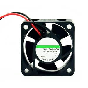HA40201V4-0000-C99 40mm 40x40x20mm 4020 DC12V 0.6W Super Silence Fan HA40201V4-0000-C99 40mm 40x40x20mm 4020 DC12V 0.6W Super Silence Fan