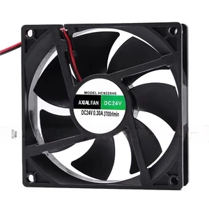 HC9225HS 92x92x25mm 24V 0.30A DC Fan Inverter Axial Cooling Fan HC9225HS 92x92x25mm 24V 0.30A DC Fan Inverter Axial Cooling Fan