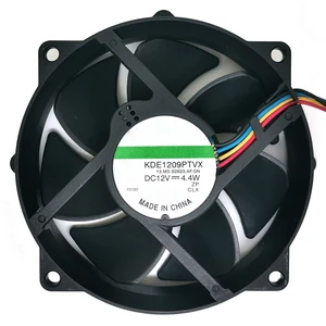 KDE1209PTVX 92mm Round CPU Case Cooling Fan 4.4W 4Pin DC12V KDE1209PTVX 92mm Round CPU Case Cooling Fan 4.4W 4Pin DC12V