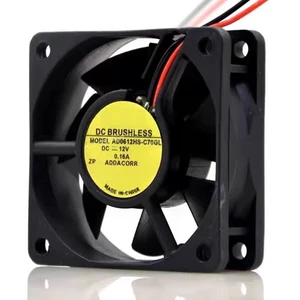 AD0612HS-C70GL 6020 60mm 60x60x20mm 2Wires Computer Cooling Fan DC12V 0.16A AD0612HS-C70GL 6020 60mm 60x60x20mm 2Wires Computer Cooling Fan DC12V 0.16A