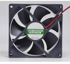 YTD249225S002 24V 0.32A 92x92x25mm 9025 Inverter Cooling Fan YTD249225S002 24V 0.32A 92x92x25mm 9025 Inverter Cooling Fan