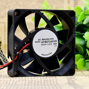AFB0724VHD DC24V 0.27A 70mm Dual Ball Cooling Fan AFB0724VHD DC24V 0.27A 70mm Dual Ball Cooling Fan