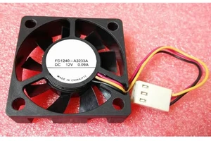 FD1240-A3233A 40mm 4010 12V Ultra-Quiet 3Pin Axial Mini Micro Cooling Fan FD1240-A3233A 40mm 4010 12V Ultra-Quiet 3Pin Axial Mini Micro Cooling Fan