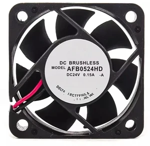 AFB0524HD 5015 50mm 50x50x15mm Server Case Axial Cooling Fan DC24V 0.15A AFB0524HD 5015 50mm 50x50x15mm Server Case Axial Cooling Fan DC24V 0.15A