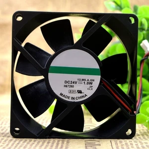 KDE2408PTV3 8025 80x80x25mm DC24V 1.0W Inverter CPU Cooling Fan KDE2408PTV3 8025 80x80x25mm DC24V 1.0W Inverter CPU Cooling Fan