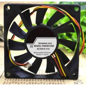 FBK08T24H 0.17A 8015 24V Converter Cooling Fan 80x80x15mm FBK08T24H 0.17A 8015 24V Converter Cooling Fan 80x80x15mm