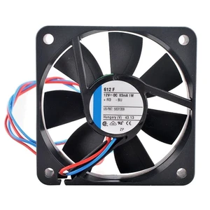 60mm 60x60x15mm Cooling Fan DC12V 83mA 1W 4000RPM for Chassis Power Inverter Quiet Operation 60mm 60x60x15mm Cooling Fan DC12V 83mA 1W 4000RPM for Chassis Power Inverter Quiet Operation