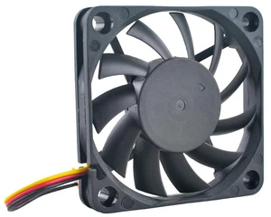 PLA06010S12L 60mm 60x60x10mm Quiet Cooling Fan DC12V 0.11A 3Pin RPM Monitoring CPU Chassis Fan for Desktop Computers 2Pcs PLA06010S12L 60mm 60x60x10mm Quiet Cooling Fan DC12V 0.11A 3Pin RPM Monitoring CPU Chassis Fan for Desktop Computers 2Pcs