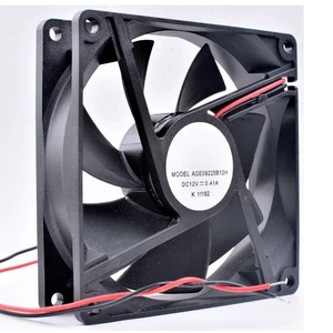 AGE09225S12H 92mm 9025 92x92x25mm 12V 0.41A Computer Chassis Power Cooling Fan AGE09225S12H 92mm 9025 92x92x25mm 12V 0.41A Computer Chassis Power Cooling Fan