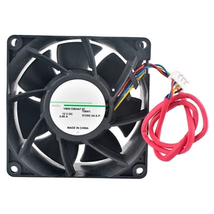 V80E12BHA7-57 80mm 80x80x38mm Cooling Fan DC12V 0.80A 4Pin Server Power Supply Fan for Enhanced Heat Dissipation V80E12BHA7-57 80mm 80x80x38mm Cooling Fan DC12V 0.80A 4Pin Server Power Supply Fan for Enhanced Heat Dissipation