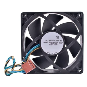 AFB0812SH-9N07 80mm 8025 80x80x25mm 12V 0.51A Computer Motherboard CPU 4Wire 4Pin PWM High Volume Air Cooling Fan AFB0812SH-9N07 80mm 8025 80x80x25mm 12V 0.51A Computer Motherboard CPU 4Wire 4Pin PWM High Volume Air Cooling Fan