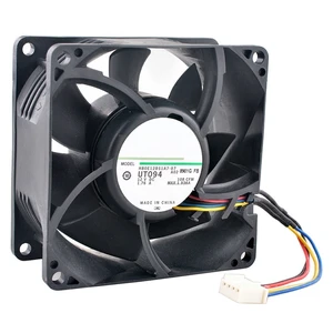 H80E12BS1A7-07 80mm 80x80x38mm High Speed Cooling Fan DC12V 1.76A 4Pin Server Charging Station Fan H80E12BS1A7-07 80mm 80x80x38mm High Speed Cooling Fan DC12V 1.76A 4Pin Server Charging Station Fan