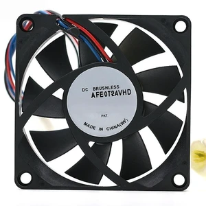 AFB0724VHD DC24V 0.27A 70mm 70x70x20mm Inverter Dual Ball Cooling Fan AFB0724VHD DC24V 0.27A 70mm 70x70x20mm Inverter Dual Ball Cooling Fan