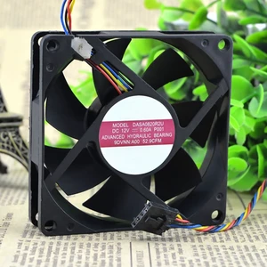 DASA0820R2U P002 8020 80mm 80x80x20mm 0.60A 12V 4Wire 5P Plug Fan Cooling Fan DASA0820R2U P002 8020 80mm 80x80x20mm 0.60A 12V 4Wire 5P Plug Fan Cooling Fan