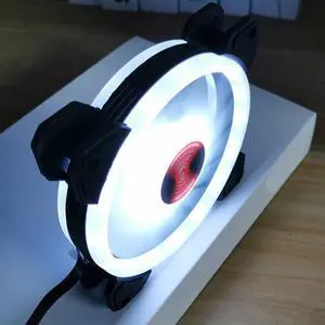 Computer Case PC Cooling Fan LED 120mm Quiet Computer Cooling Fan Cooler for CPU