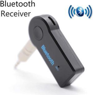 Adaptador de receptor de Audio y música para coche Conector de 35mm A2DP Kit inalámbrico con Bluetooth para coche AUX manos libres con micrófono para Huawei