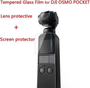 OSMO Pocket 2-Película de cristal templado de alta calidad, Protector de pantalla LCD para DJI OSMO Pocket, accesorios de cardán