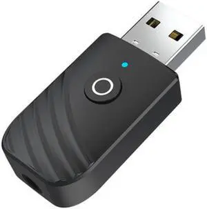 Adaptador USB 3 en 1 con Bluetooth 5,0, AUX receptor de Audio de 3,5mm, adaptador Dongle inalámbrico para altavoz de TV y coche