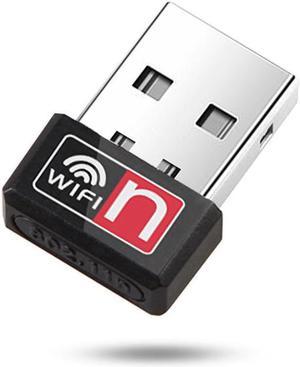 Mini adaptador USB Wifi inalámbrico receptor Dongle tarjeta de red LAN PC 150Mbps MT7601 nuevo