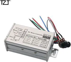 V 24V 12V Max 20A PWM DC Motor continuo Control de velocidad Variable controlador de interruptor
