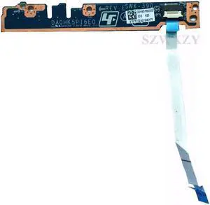Power Button Switch Board  For SONY SVE151 SVE151J13M SVE151D11L SVE15 With Cable SWX-390 DA0HK5PI6E0 A1876102A