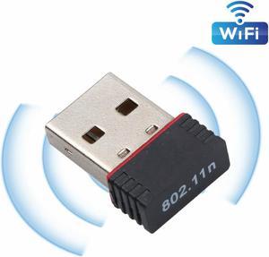 Mini tarjeta de red portátil con USB 20 adaptador inalámbrico WiFi tarjeta LAN de red de 150Mbps Ngb 80211 adaptador RTL8188EU para PC y Escritorio
