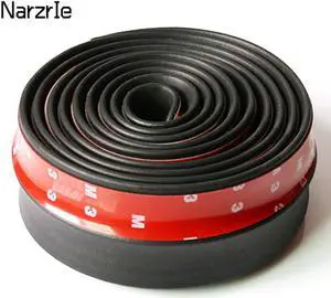 Parachoques delantero Universal para coche, divisor de goma de fibra de carbono, alerón, faldón lateral, Protector de goma antiarañazos, estilo de coche