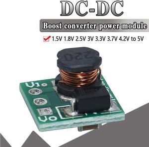 WAVGAT-módulo de potencia de aumento de 0,9-5V a 5V, DC-DC, placa Convertidora de impulso de voltaje, 1,5 V, 1,8 V, 2,5 V, 3V, 3,3 V, 3,7 V, 4,2 V a 5V