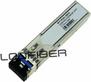 SFP-DUAL-SM10 Compatible Dual-Speed 100BASE-FX/1000BASE-LX SFP 1310nm 10km DOM Transceiver