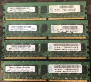 For DDR2 2G 667 800 pure ecc PC2-6400E workstation desktop server memory bar